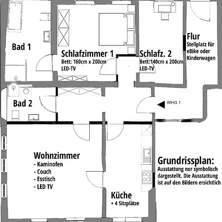 Herzo Anno 1534 Appartement *